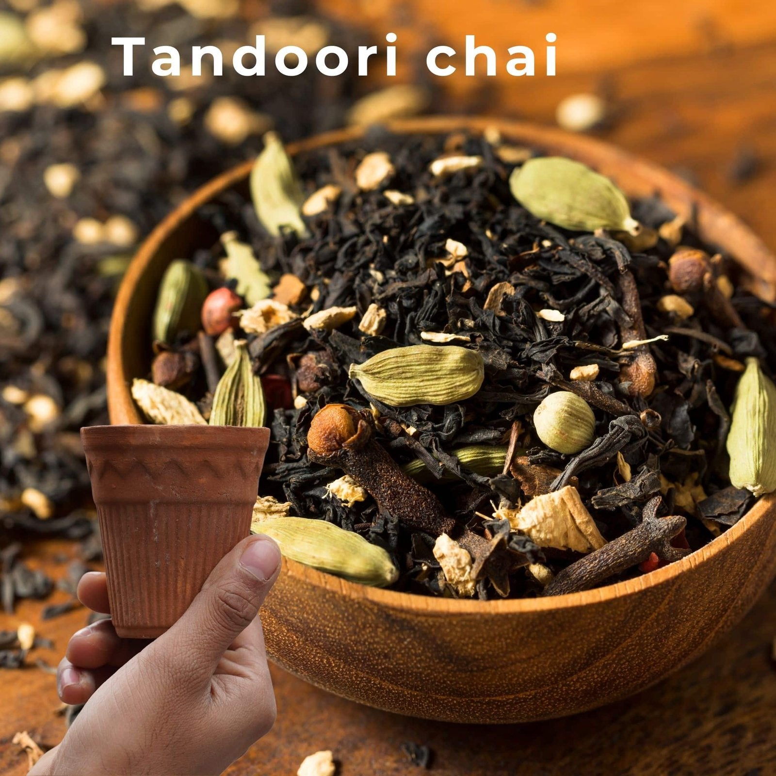 Tandoori Chai | Spiced Assam Tea Blend | 100% Natural Ingredients