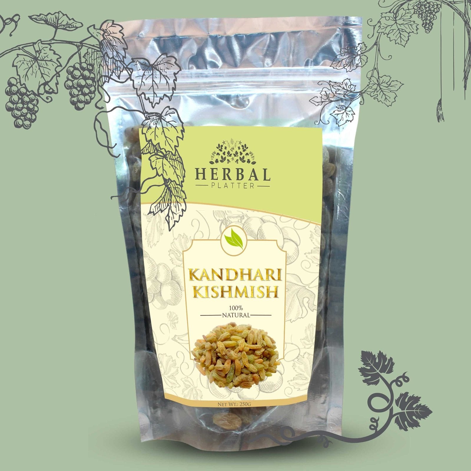 Kandhari Kishmish | Flavorful & Nutritious Snacking | 250g