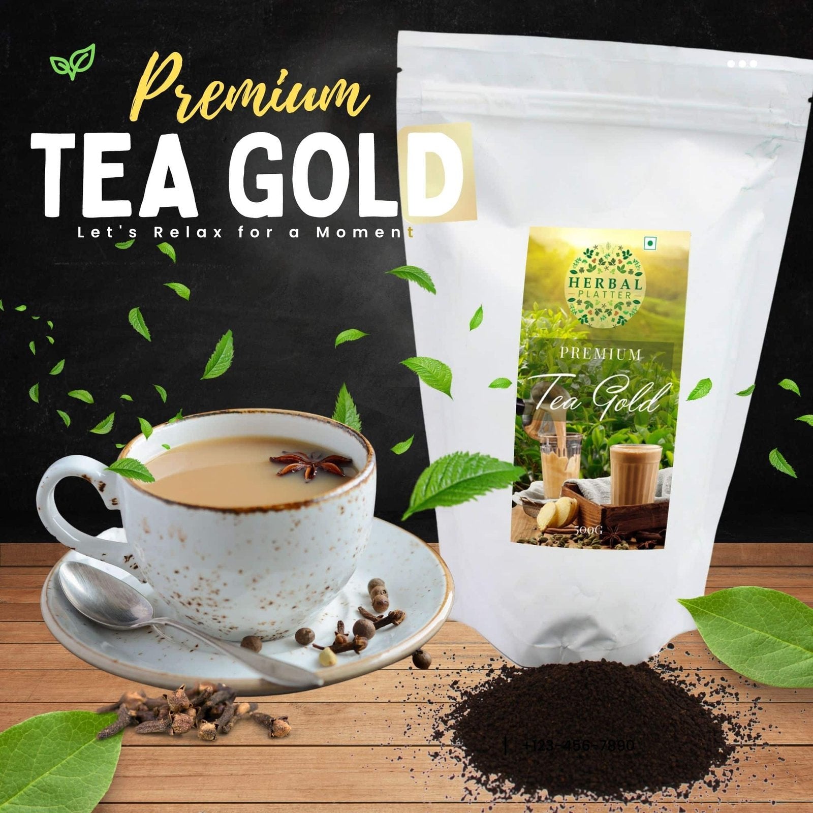 Tea Gold – Premium Assam Chai Patti