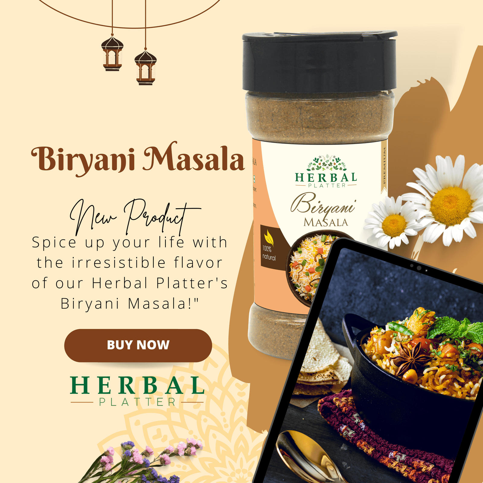 Biryani Masala 100g | Easy to Cook | Spice Mix | Authentic Recipe