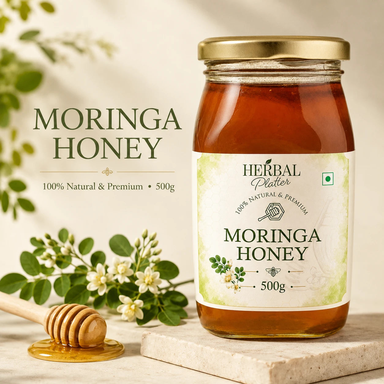 Raw Moringa Honey — The 'Miracle Tree' in Every Spoon