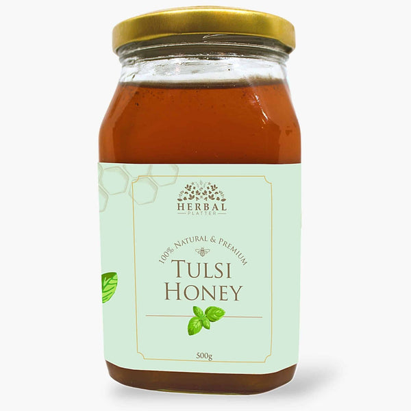Raw Tulsi Honey — Light, Aromatic & Monofloral