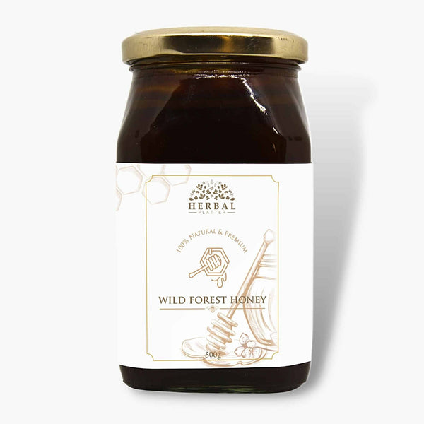 Raw Wild Forest Honey — Unprocessed & Naturally Crystallizing