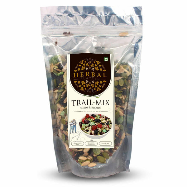 Trail Mix — Roasted Seeds & Berries | Healthy Snack | 250g