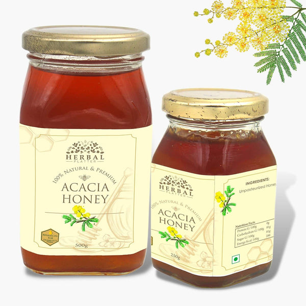 Raw Acacia Honey — Monofloral, Crystallizes Naturally