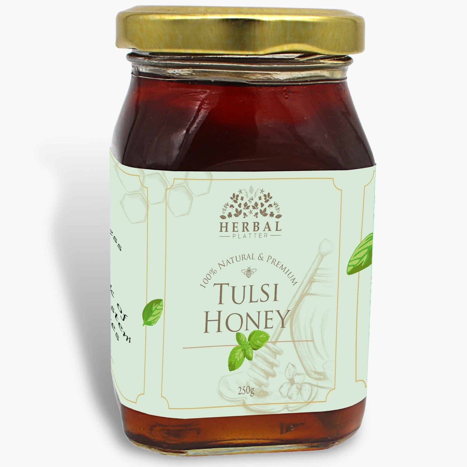 Raw Tulsi Honey — Light, Aromatic & Monofloral