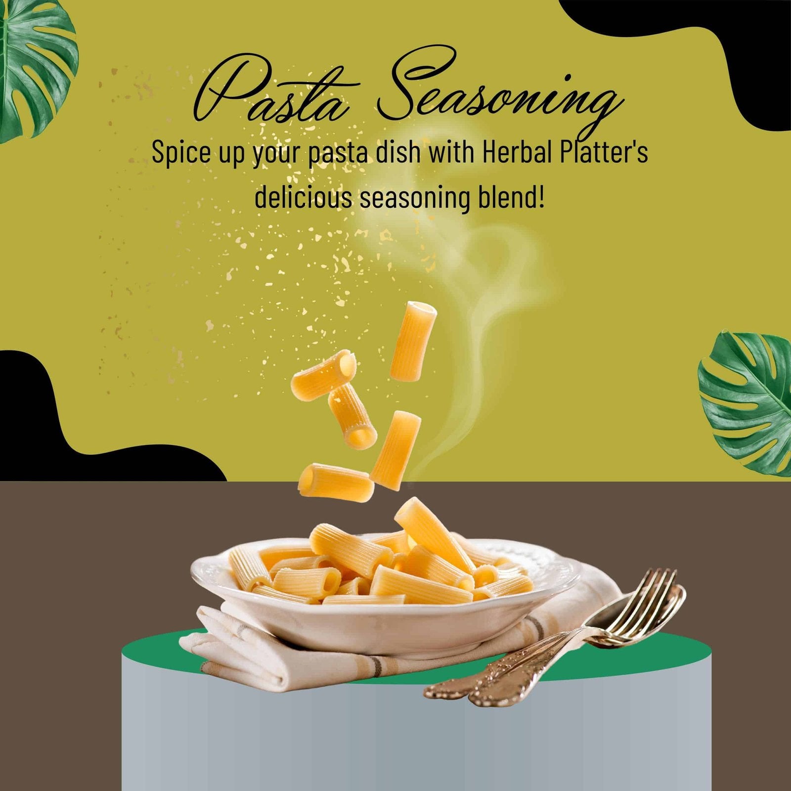 Pasta Seasoning, 35gm | All Natural &amp; Healthy Italian Spice Blend for Pasta | Premium Herbs and Spices