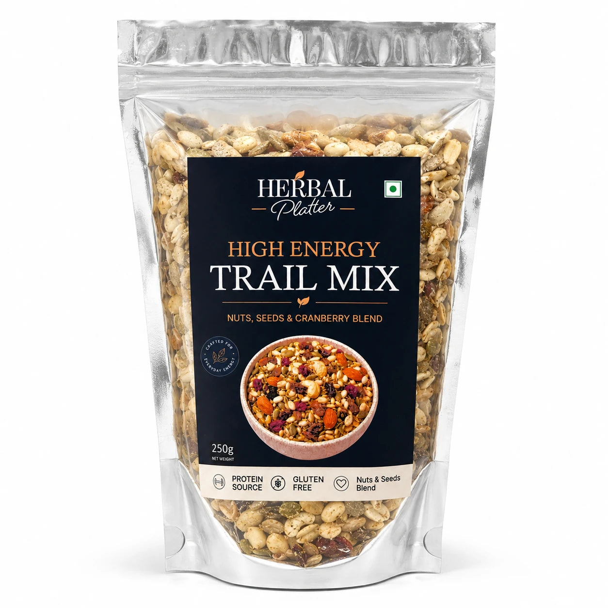 High Energy Trail Mix- Super Healthy Breakfast