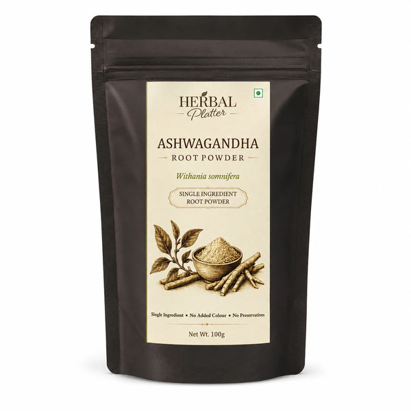 Ashwagandha Root Powder | Single-Ingredient Herbal Powder | 100g