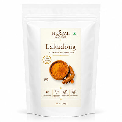 Lakadong Turmeric Powder | 8.93% Curcumin | Lab Tested | Jaintia Hills | 200g