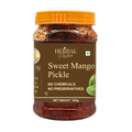 Rajasthani Sweet Mango Pickle | Homestyle Lacchedar | 500g Glass Jar