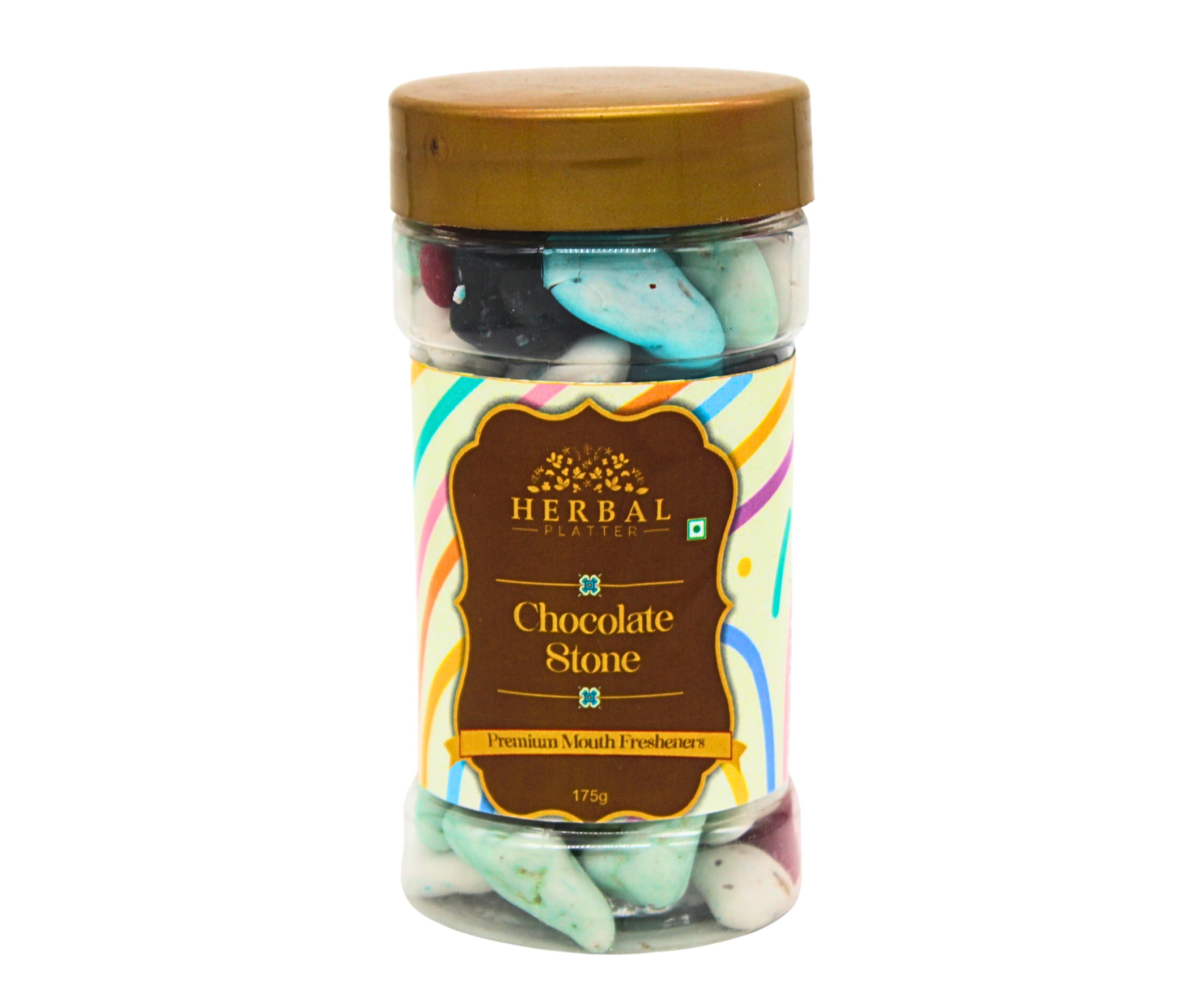 Chocolate Stone | Mouth Freshener | A Sweet & Refreshing Delight | 175g
