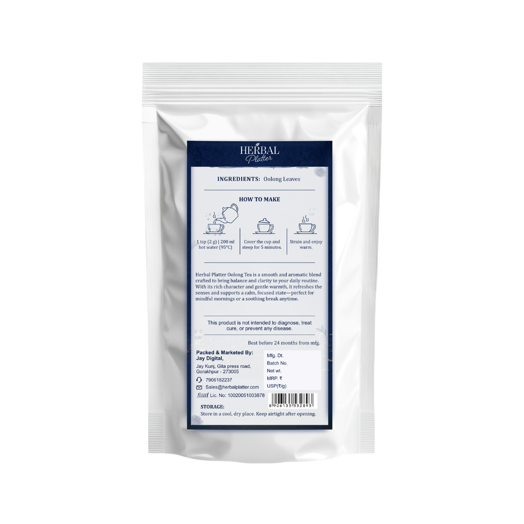 Oolong Tea | 50gm in Standup Pouch | 29+ cups